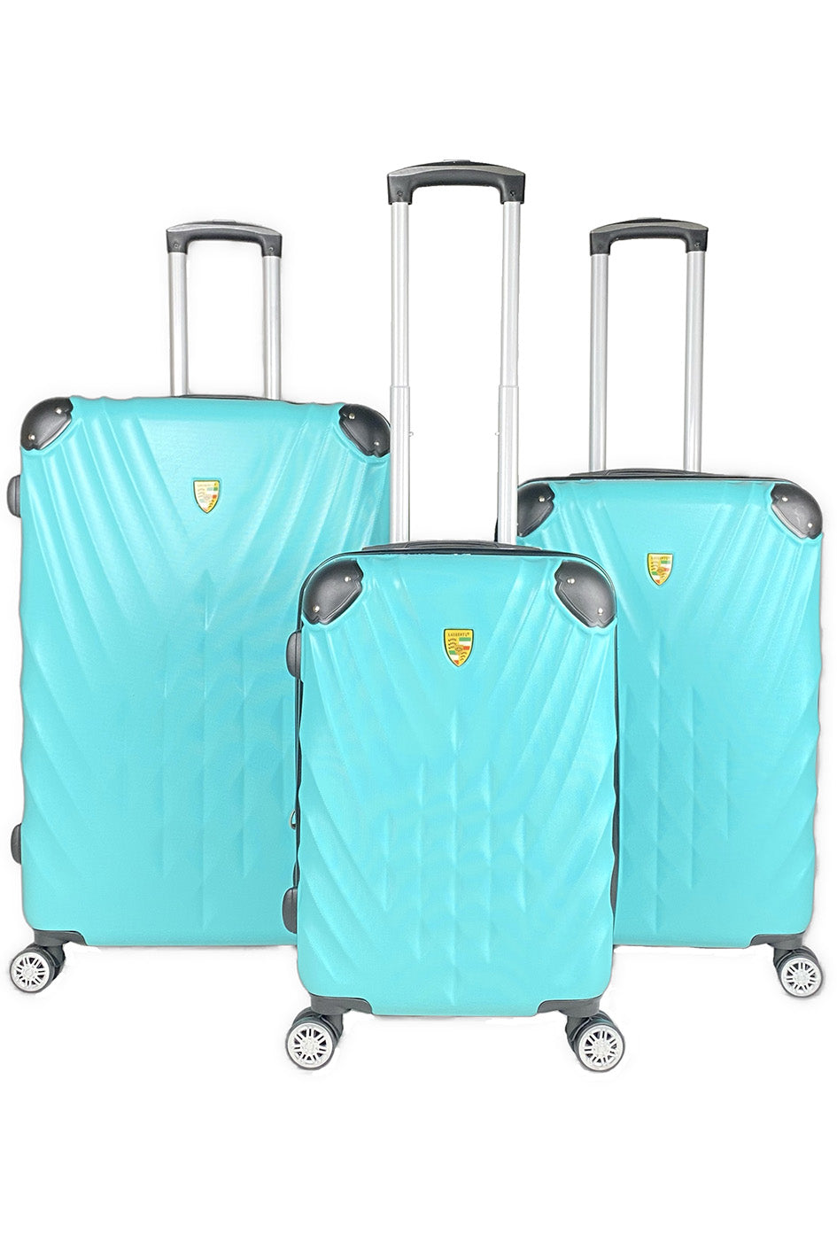 CONQUEST : Lot de 3 valises en ABS renforcé