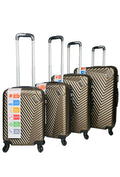 CAVALCADE : Lot de 4 valises en ABS