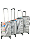 CAVALCADE : Lot de 4 valises en ABS