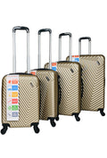 CAVALCADE : Lot de 4 valises en ABS