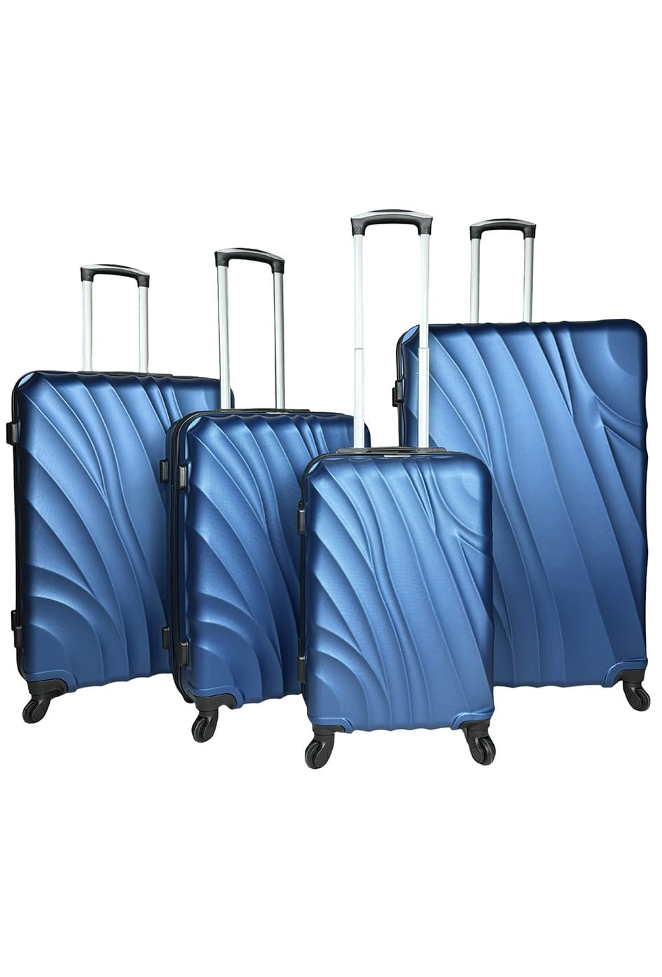 SUNBELT : Set de 4 valises en ABS