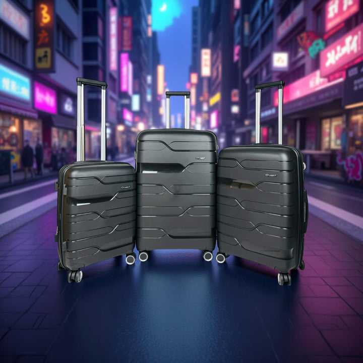 Valises Lot de 3 - FUTURA Extensibles en Polypropylène
