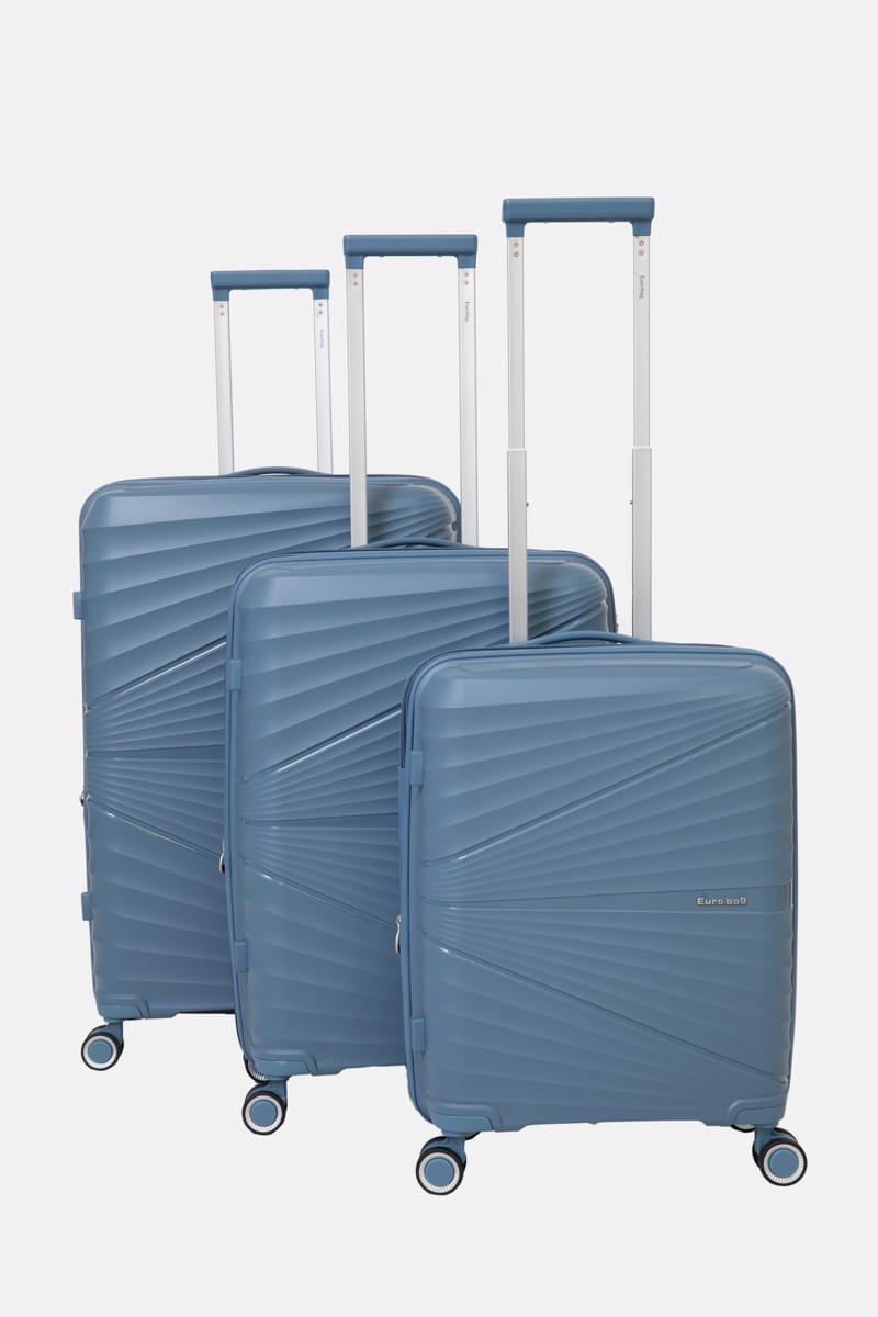 Set de 3 Valises Extensibles en Polypropylène "ZENITH"