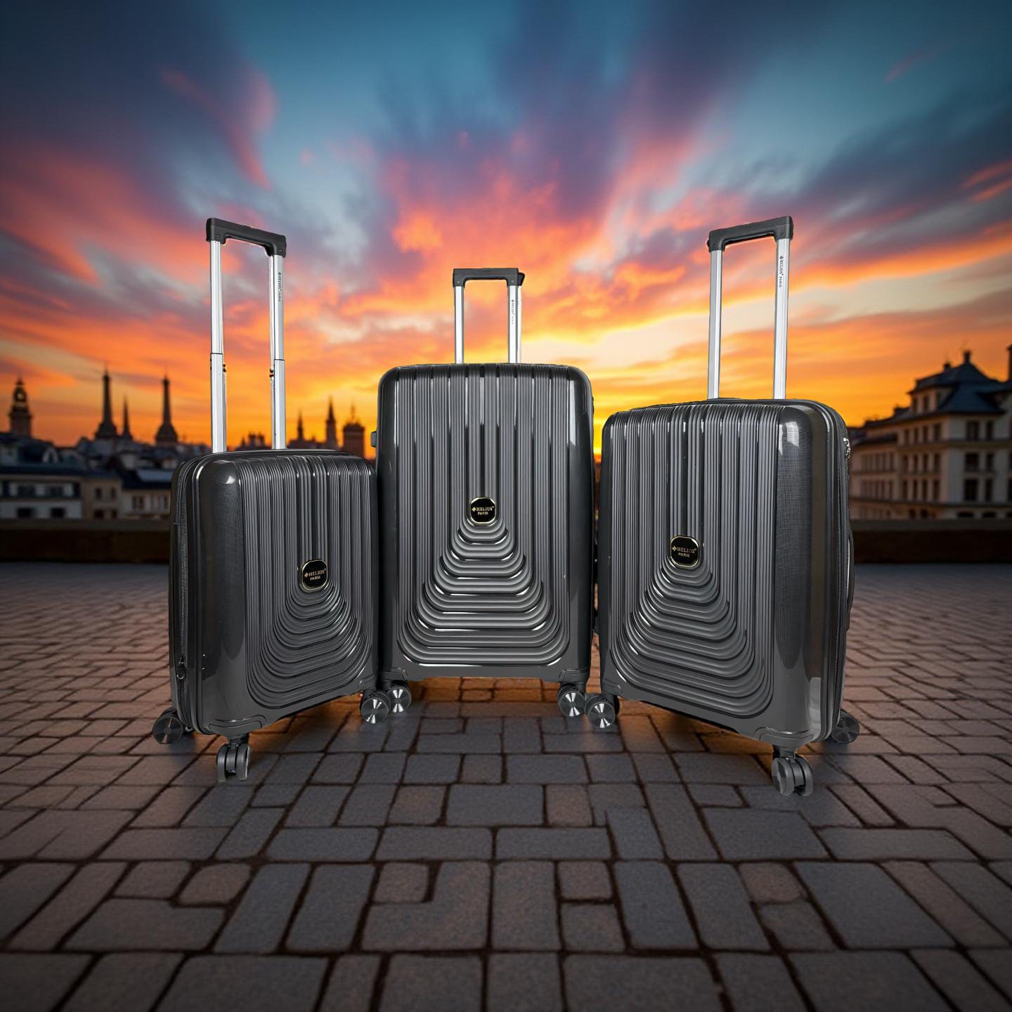 Bagage Valises Set de 3 Extensibles Ultra-Résistant