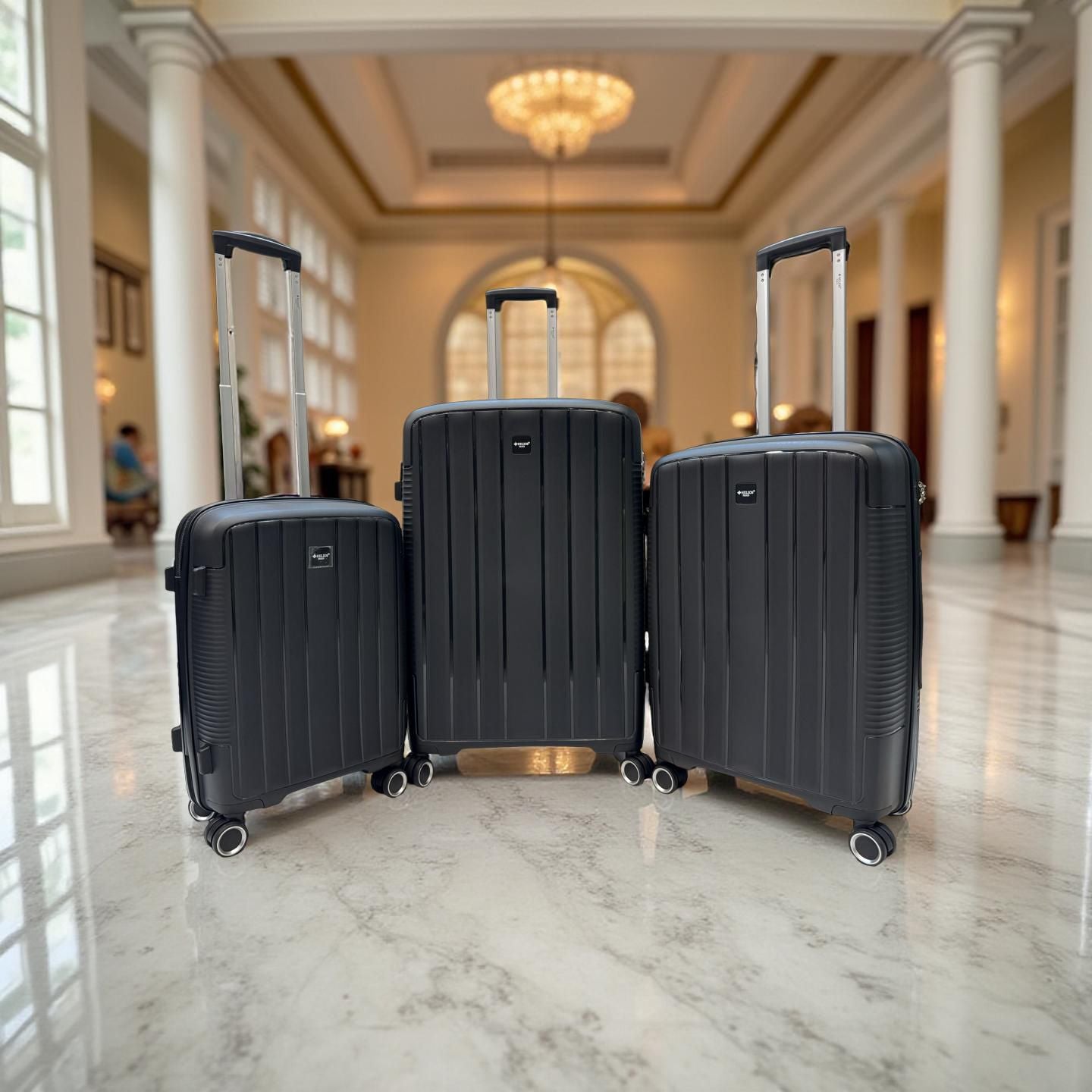 Valises Rigides en Polypropylène Lot de 3