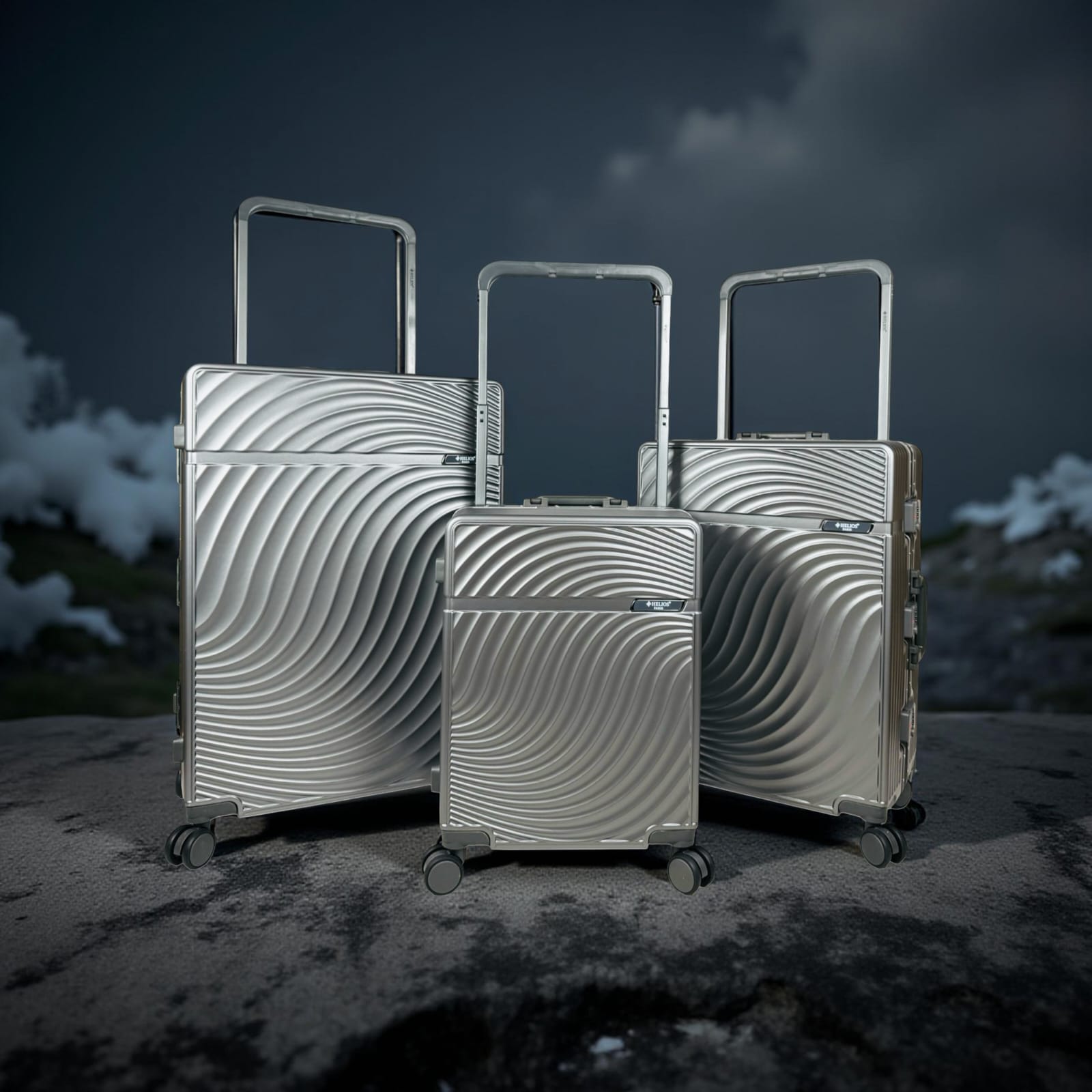 Grande valises Polycarbonate & Aluminium