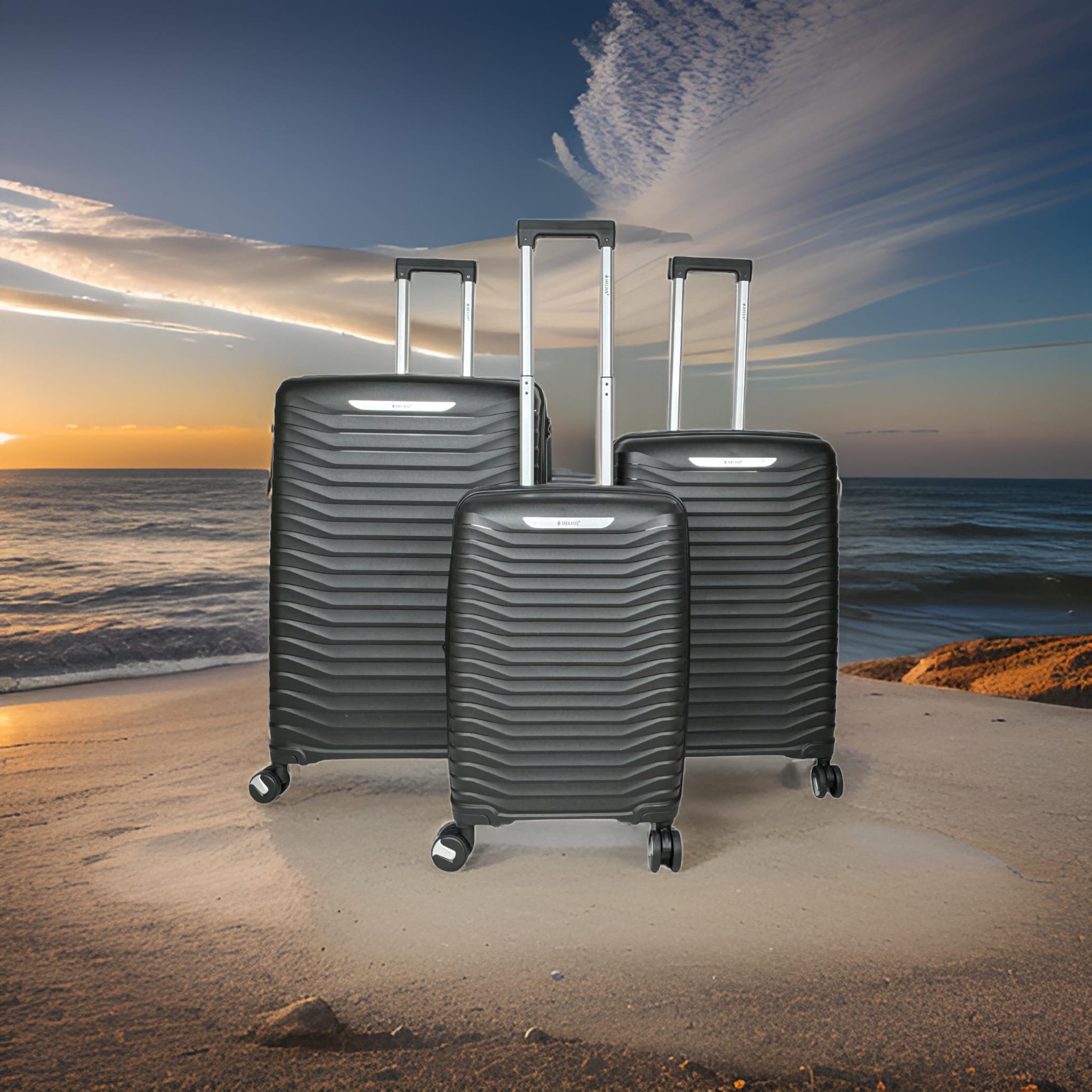 Valises solides Lot de 3