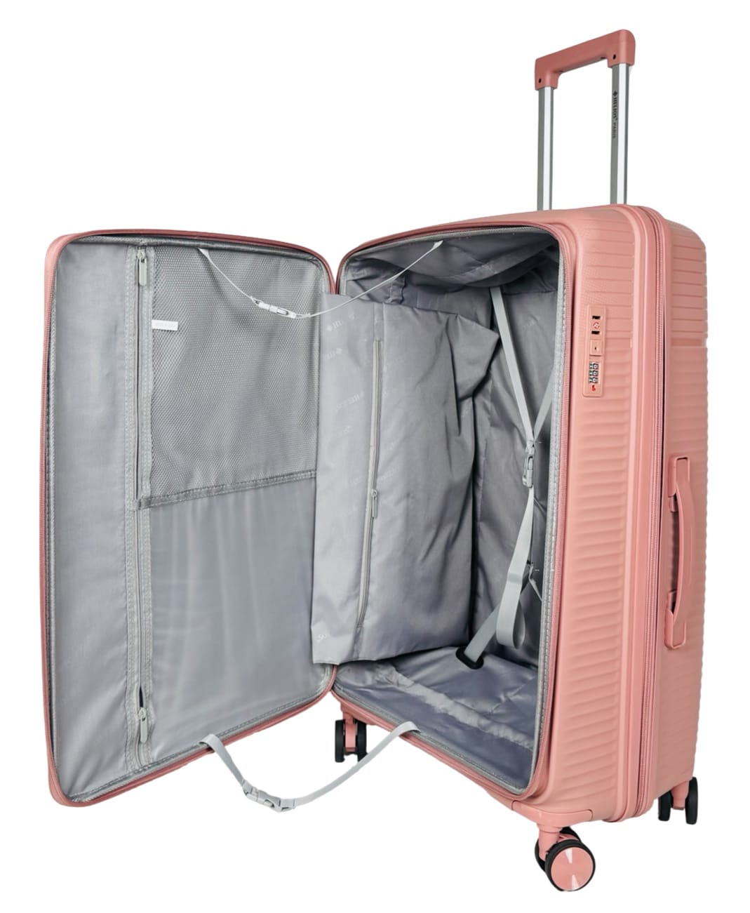 Valises Rigides avec Soufflet Extensible + Poche Ordinateur