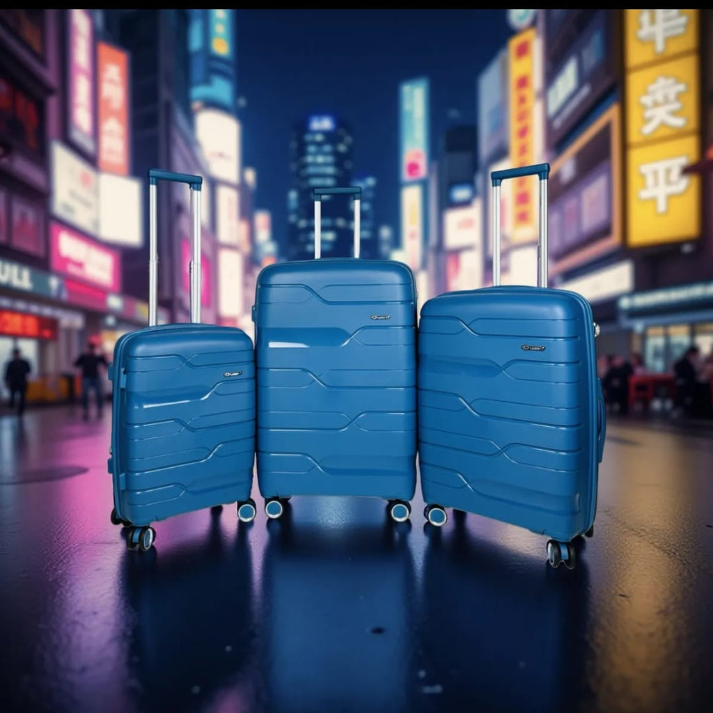 Valises Lot de 3 - FUTURA Extensibles en Polypropylène