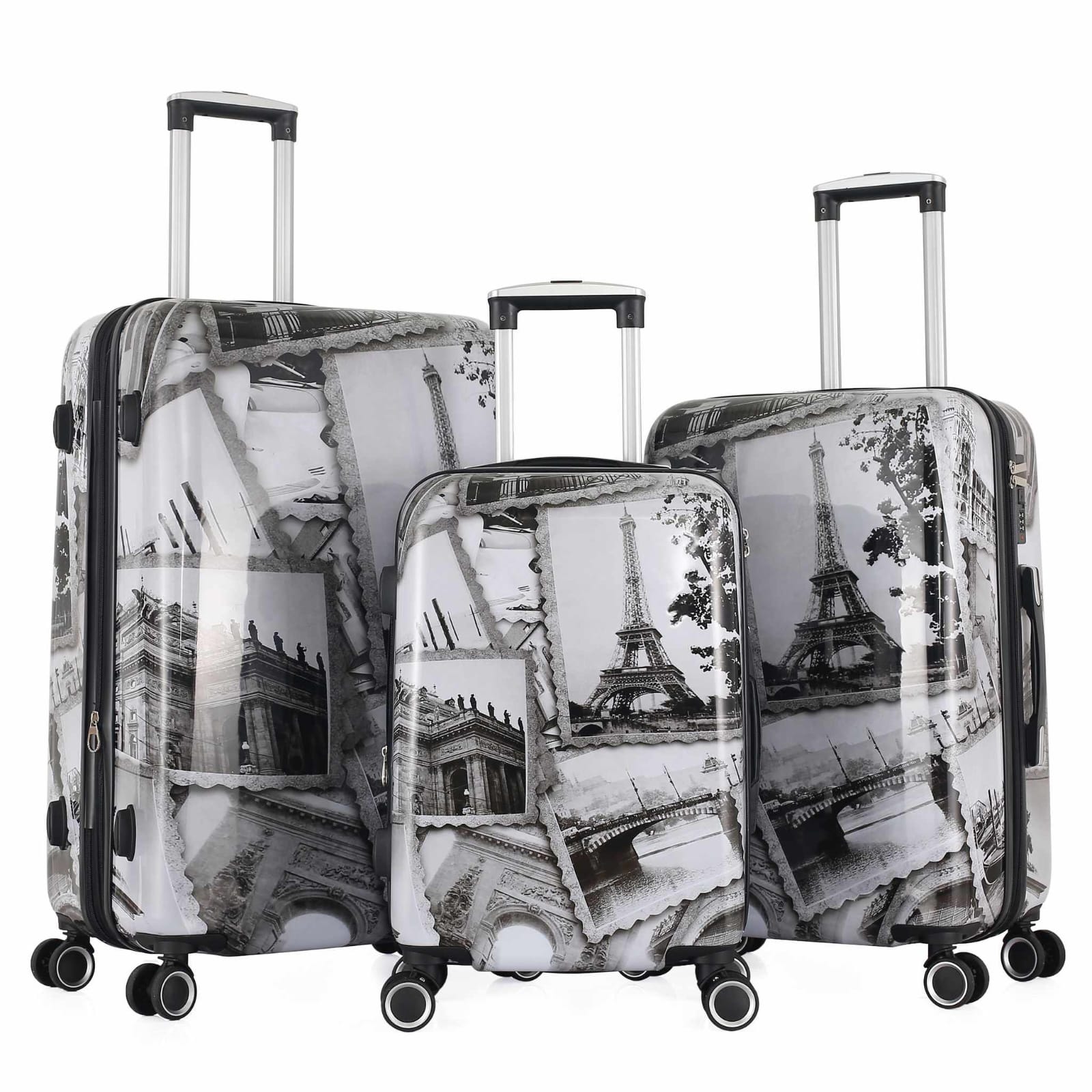 3 Valises incassable en polycarbonate