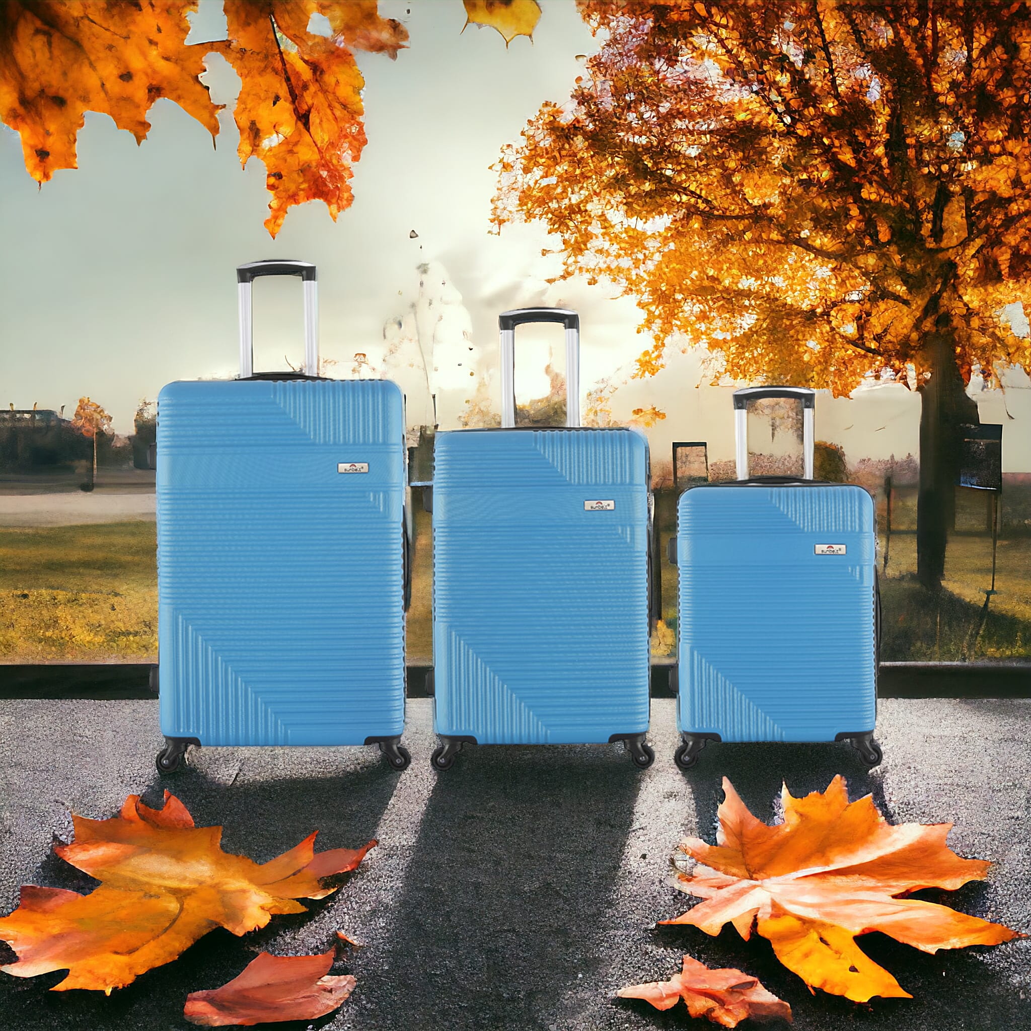 3 Valises en Abs Collection ACTIVITY  Sunbelt