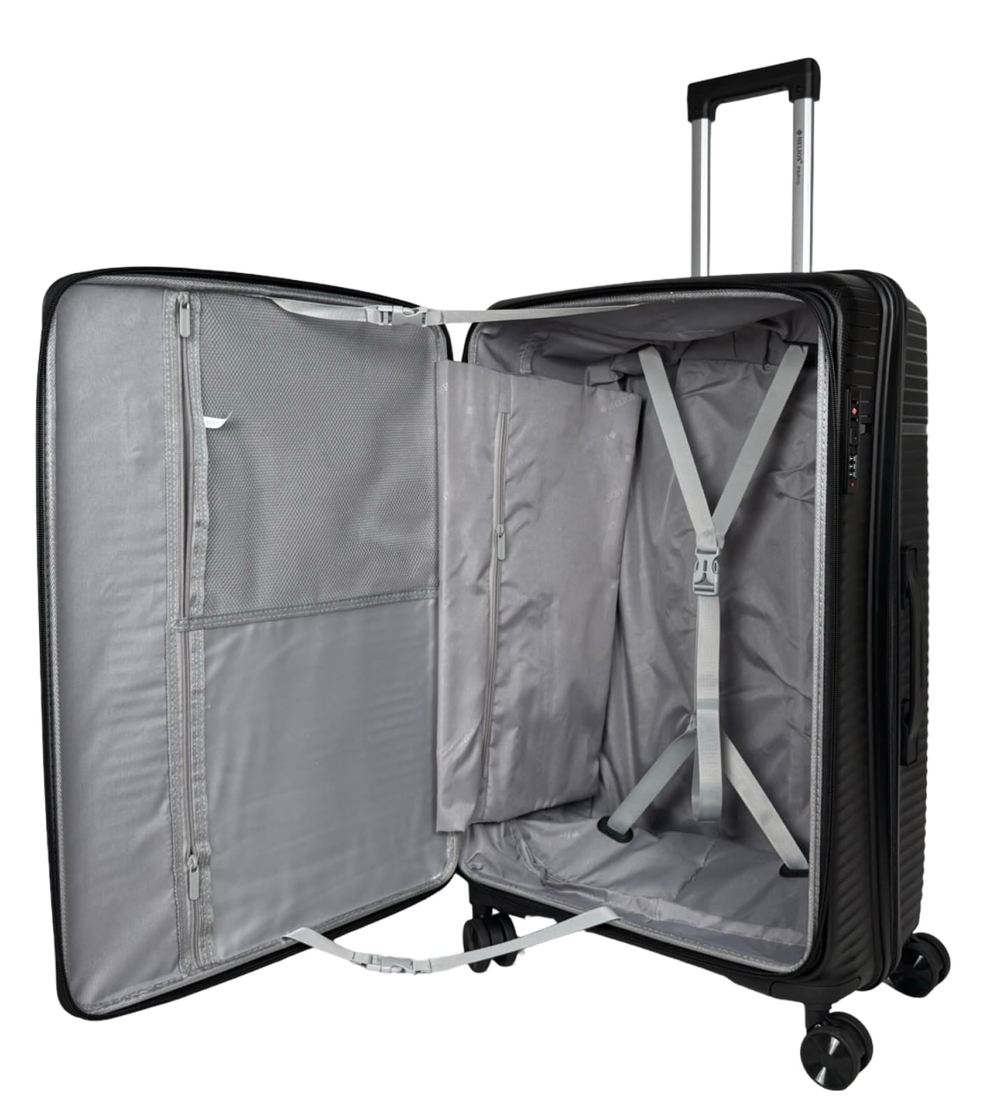 Valises Rigides avec Soufflet Extensible + Poche Ordinateur