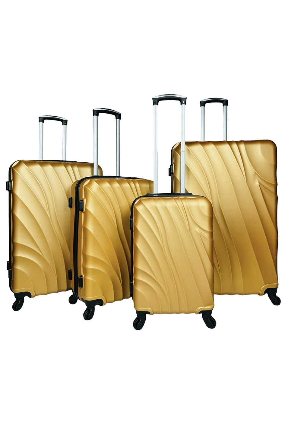SUNBELT : Set de 4 valises en ABS