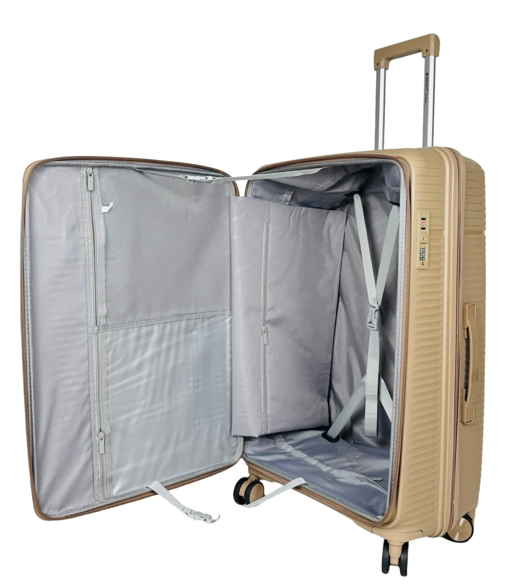 Valises Rigides avec Soufflet Extensible + Poche Ordinateur