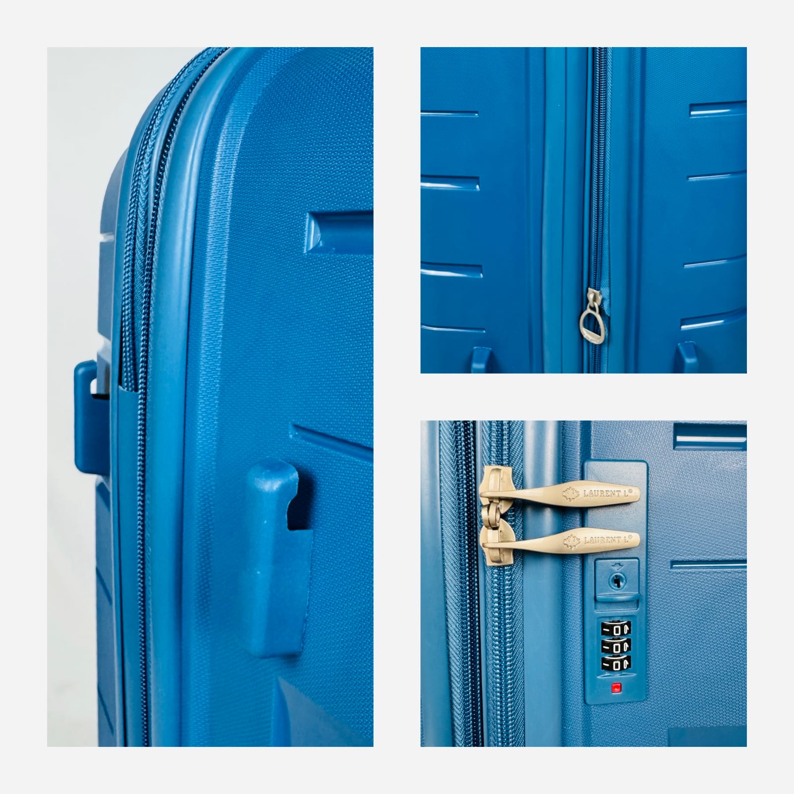 Valises Lot de 3 - FUTURA Extensibles en Polypropylène