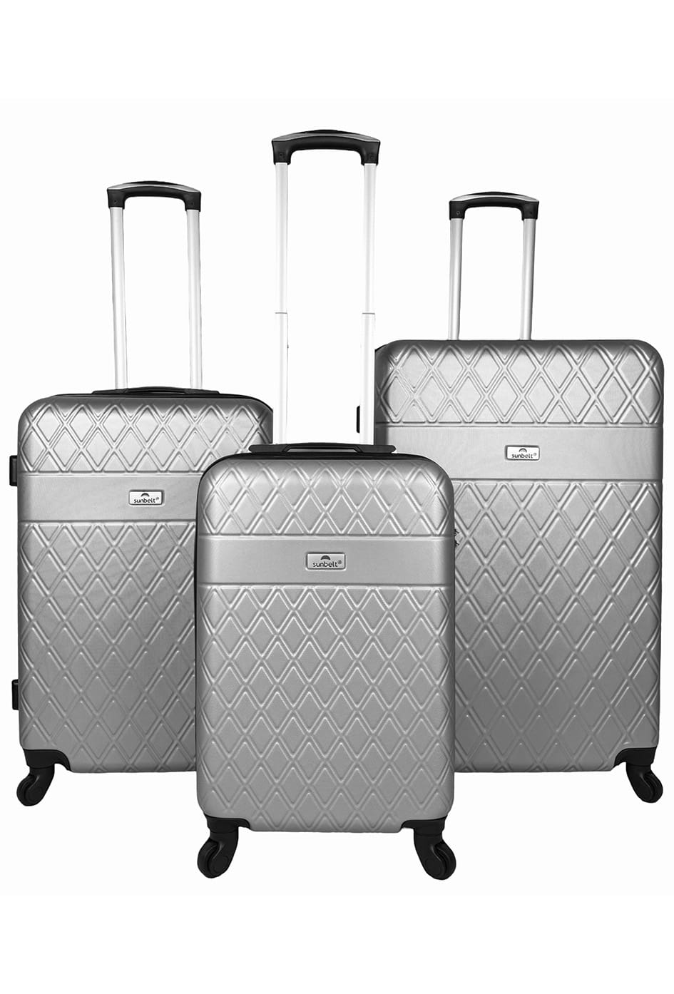Valises en ABS SUNBELT Set de 3