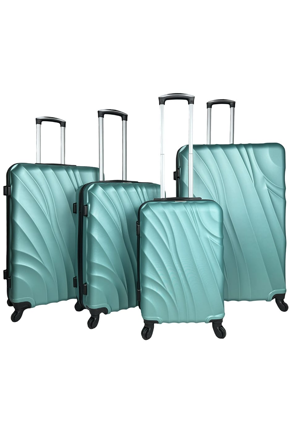 SUNBELT : Set de 4 valises en ABS