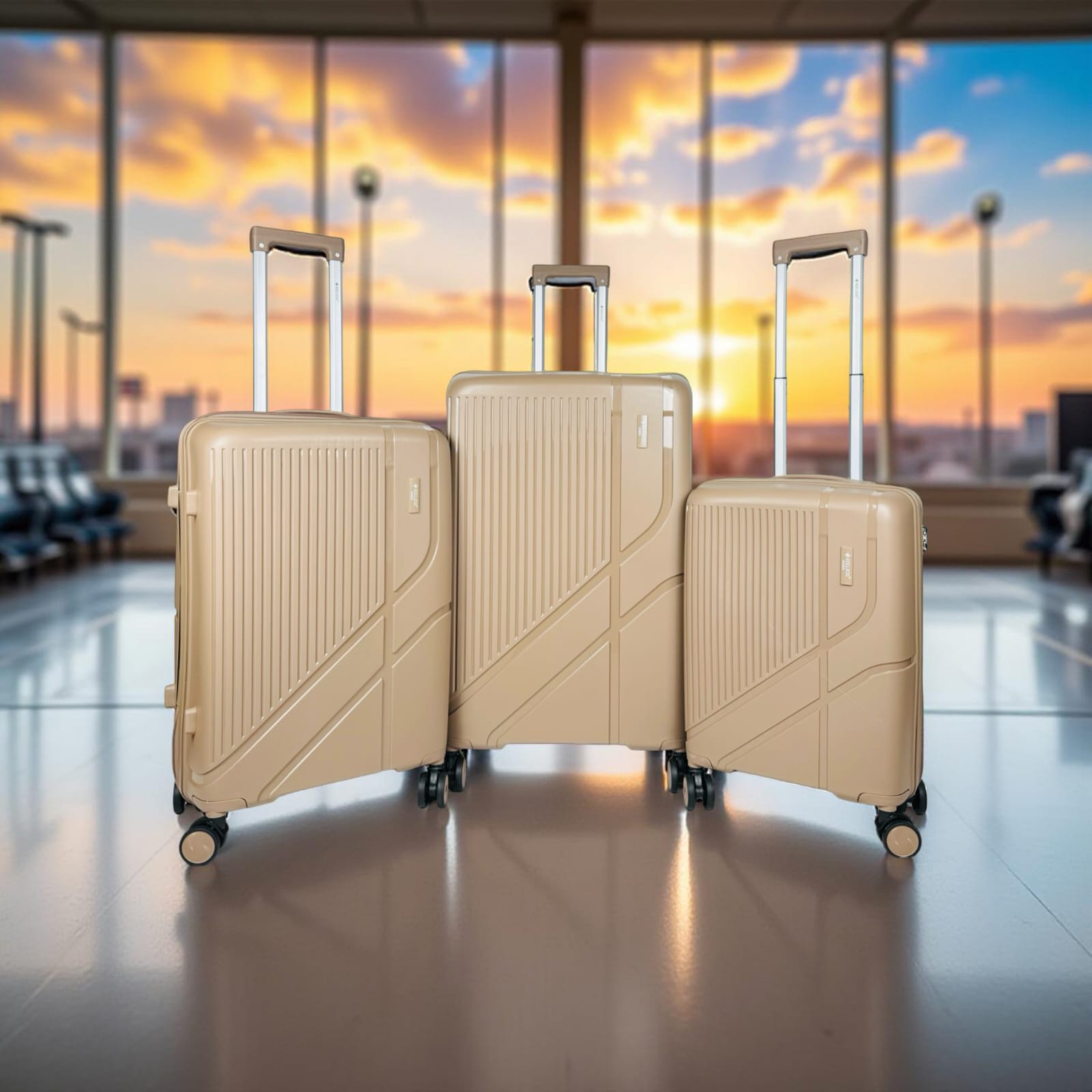 Valises Lot de 3 FLIGHT en Polypropylène