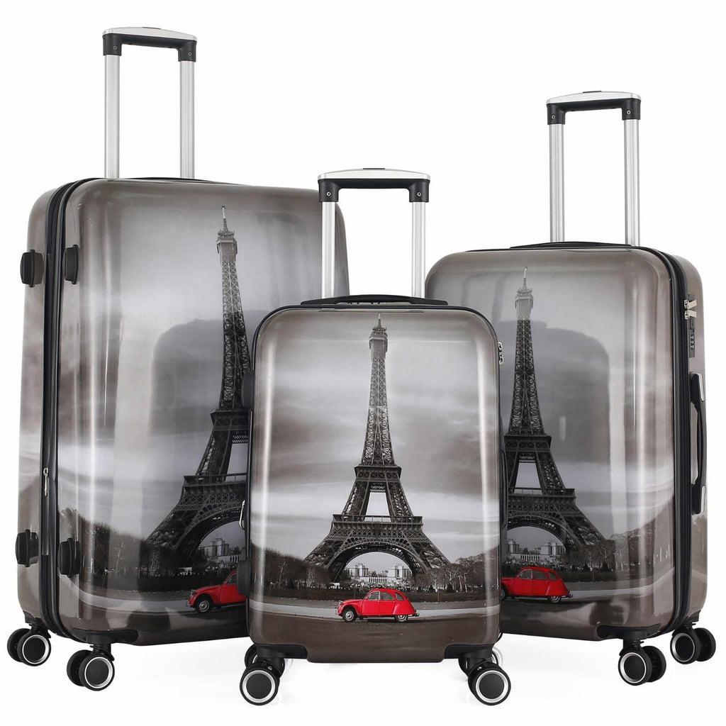3 Valises incassable en polycarbonate