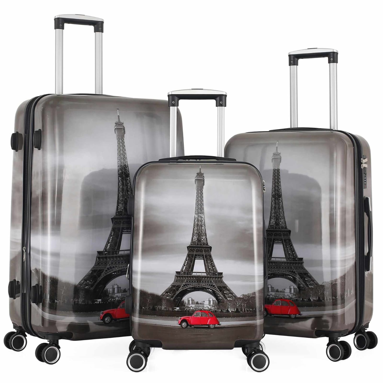 3 Valises incassable en polycarbonate