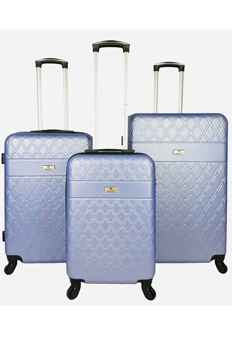 Valises en ABS SUNBELT Set de 3