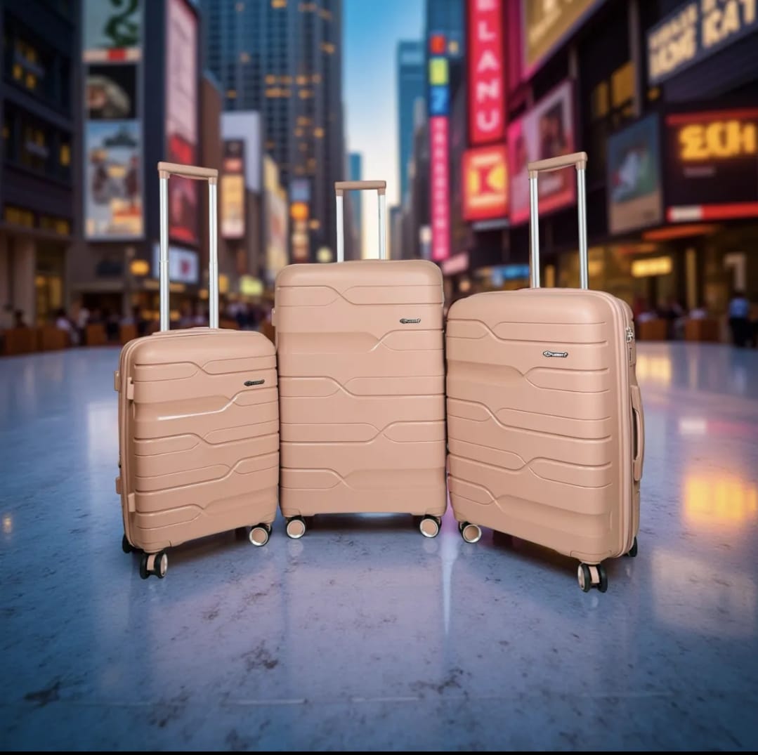 Valises Lot de 3 - FUTURA Extensibles en Polypropylène