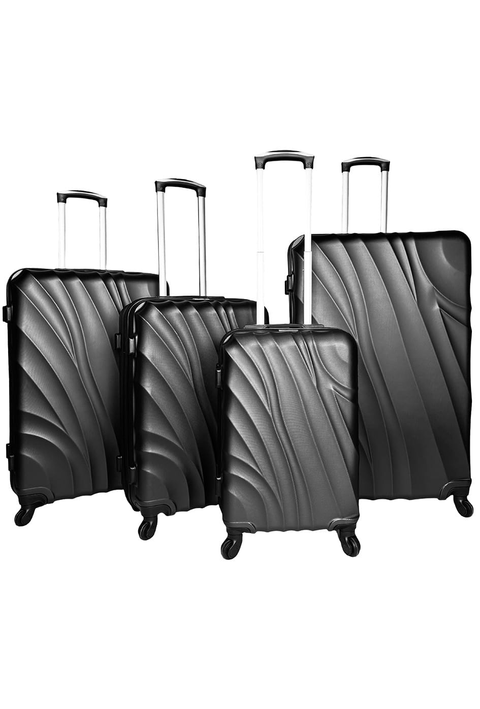 SUNBELT : Set de 4 valises en ABS