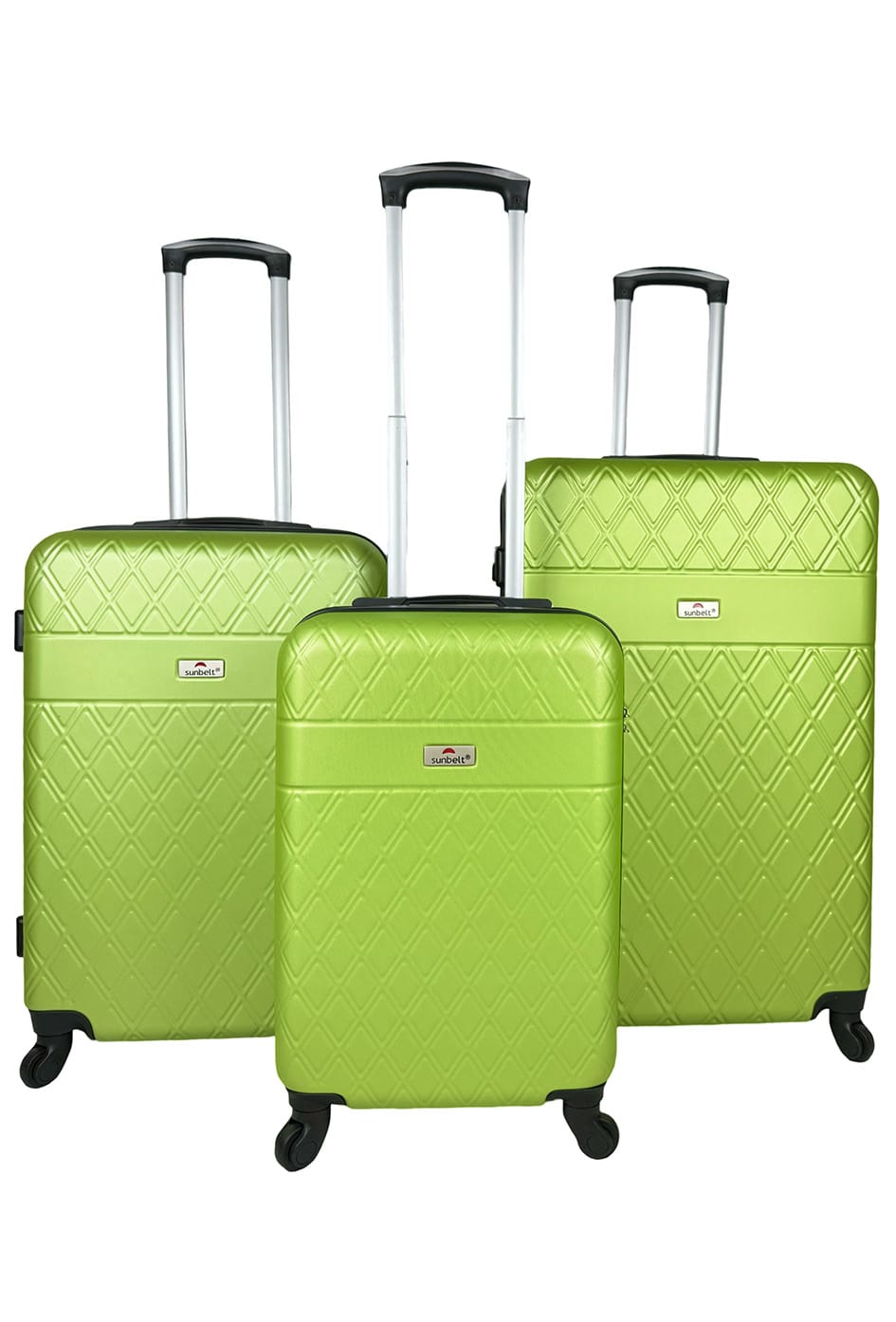 Valises en ABS SUNBELT Set de 3