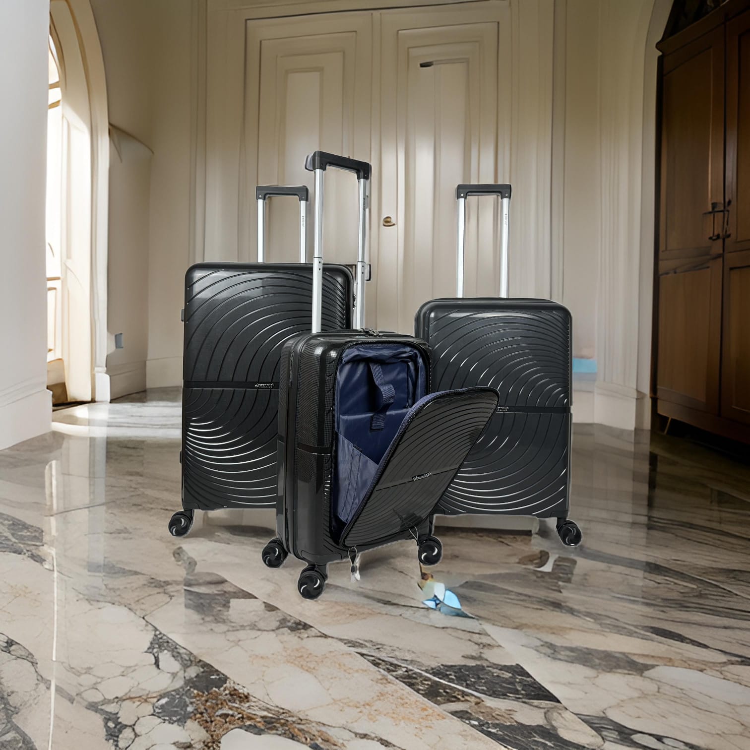 Collection NEPTUNE : Valises Pratiques pour Voyager avec Style