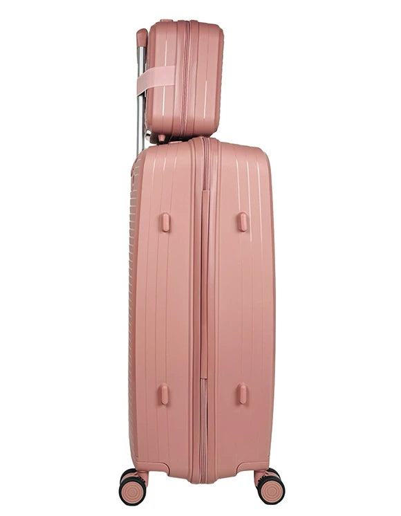 Dawn - Lot de 3 Valises + Vanity en Polypropylène Ultra Résistant | Valises de Rêve