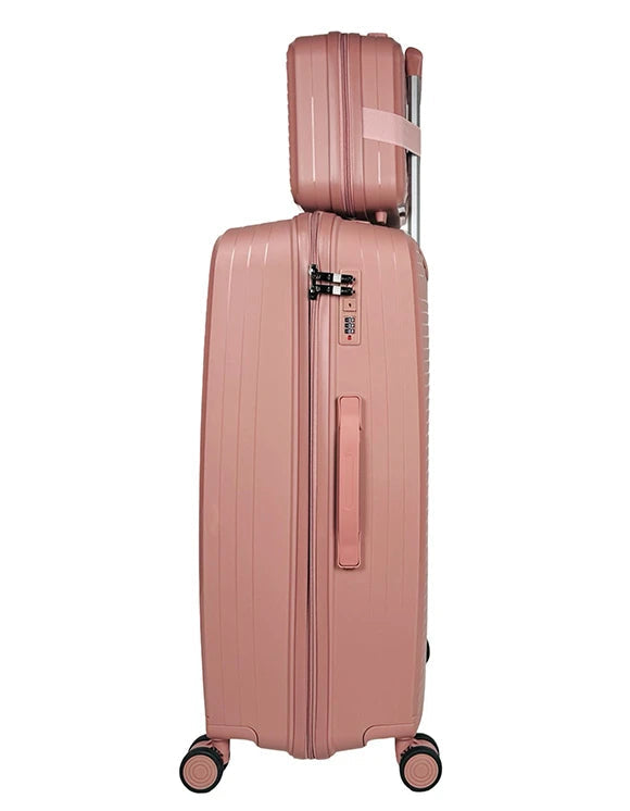 Dawn - Lot de 3 Valises + Vanity en Polypropylène Ultra Résistant | Valises de Rêve