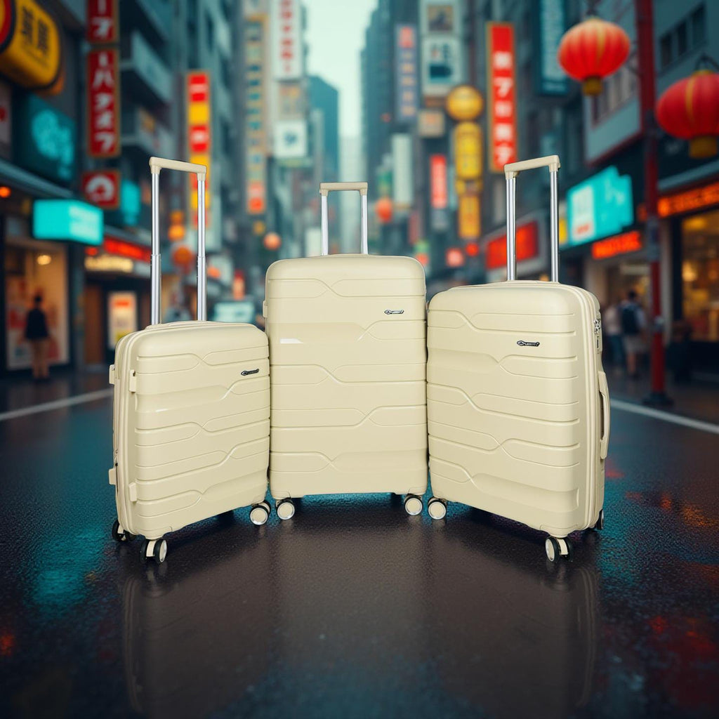 Valises Lot de 3 - FUTURA Extensibles en Polypropylène