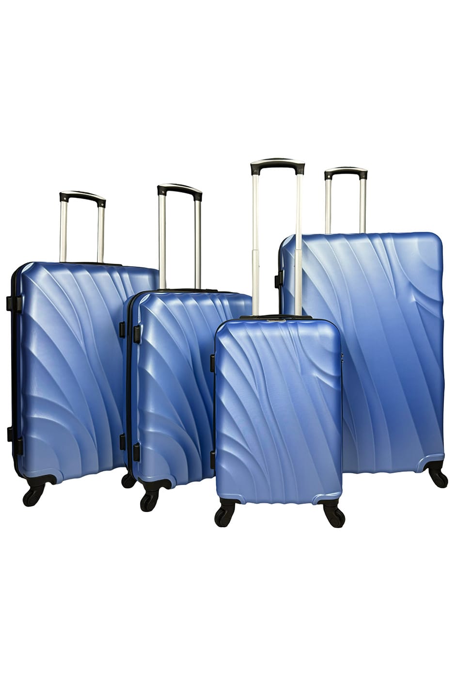 SUNBELT : Set de 4 valises en ABS