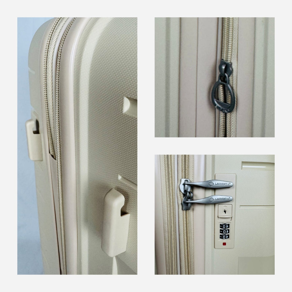 Valises Lot de 3 - FUTURA Extensibles en Polypropylène