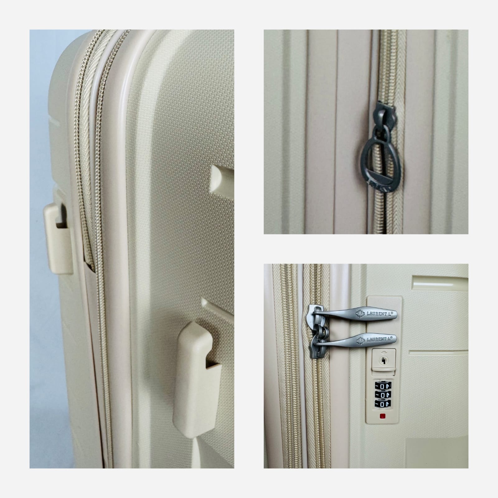 Valises Lot de 3 - FUTURA Extensibles en Polypropylène