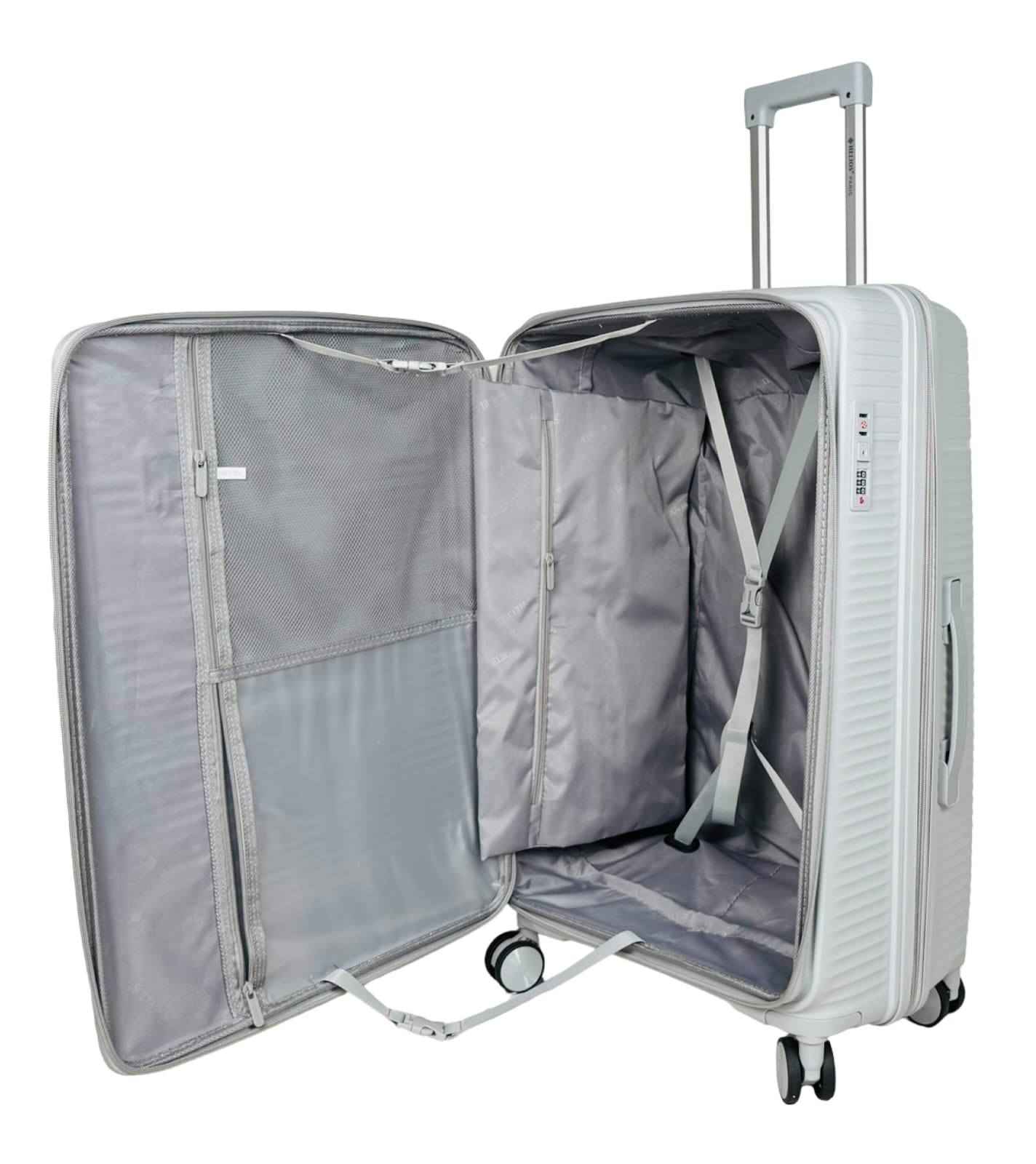 Valises Rigides avec Soufflet Extensible + Poche Ordinateur