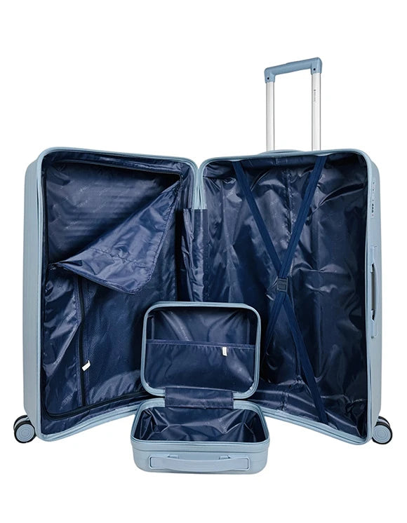 Dawn - Lot de 3 Valises + Vanity en Polypropylène Ultra Résistant | Valises de Rêve