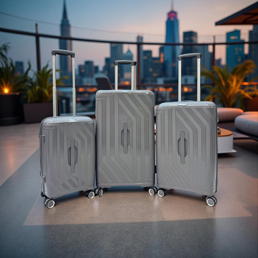 Valises Rectangulaires en Polypropylène